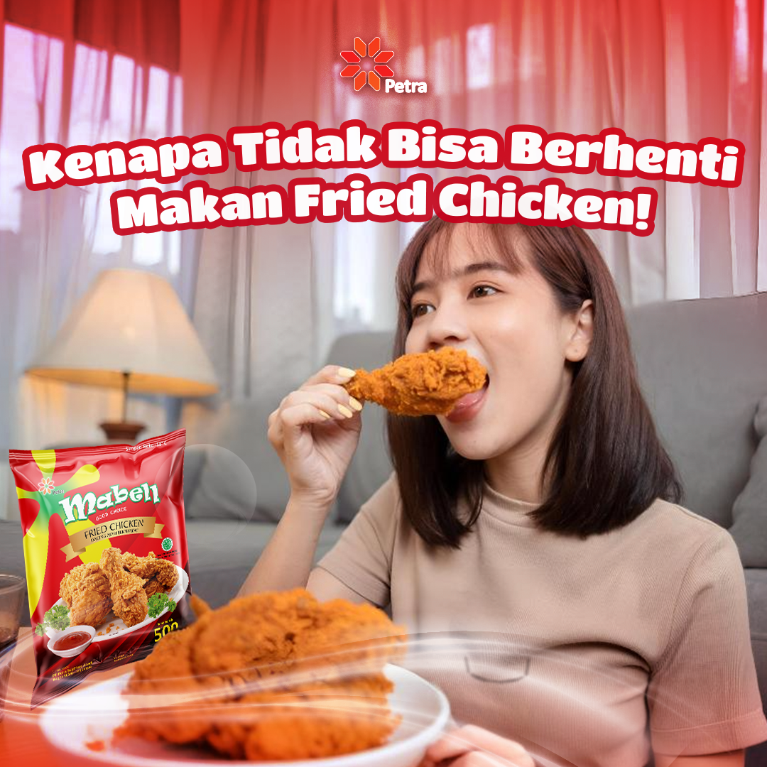 makan fried chicken