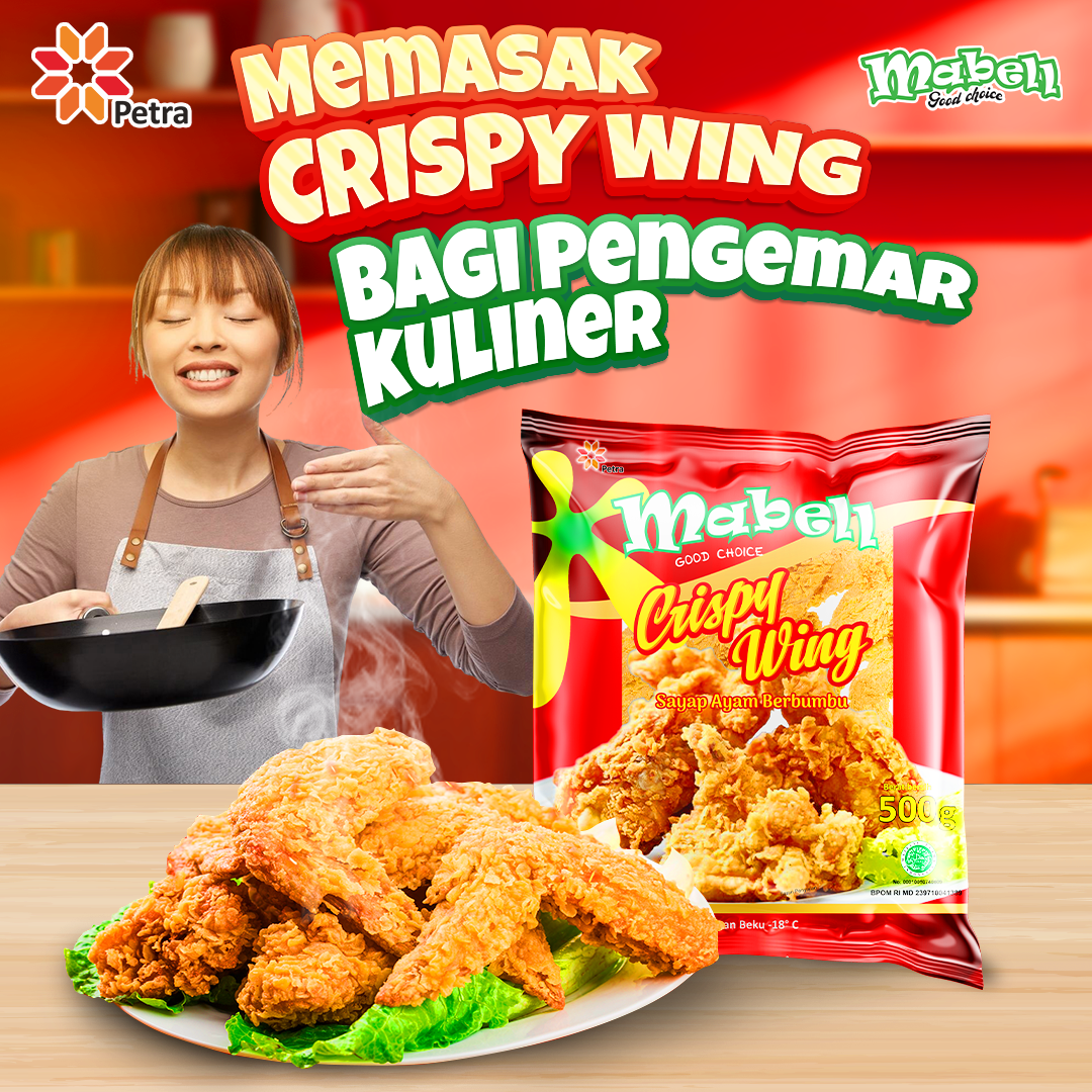 memasak crispy wings