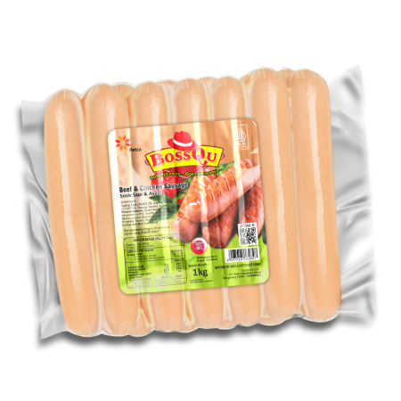 BossQu Sosis Sapi & Ayam 1 Kg