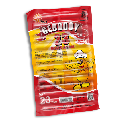 Geboooy 23 Sosis Ayam Putih 460 gram