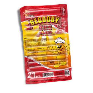 Geboooy 999 Sosis Ayam Merah 420 gram