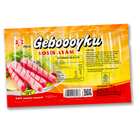 Geboooyku Sosis Ayam 730 gr