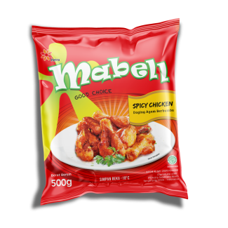 Mabell Chicken Spicy 500 Gram